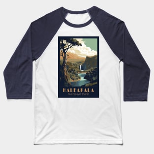 Haleakala National Park Travel Poster Baseball T-Shirt